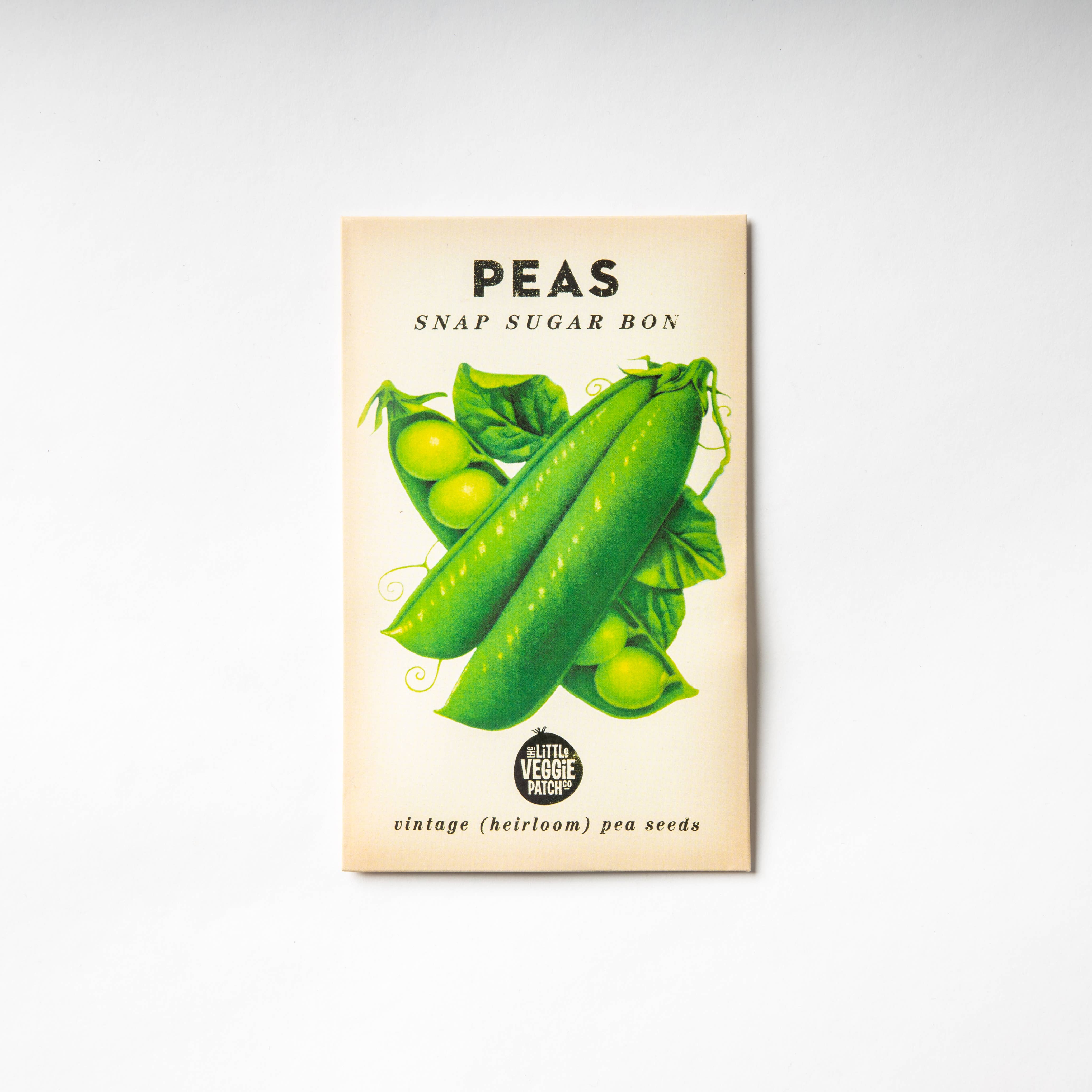 Little Veggie Patch Co - Pea "Snap Sugar Bon" Heirloom Seeds