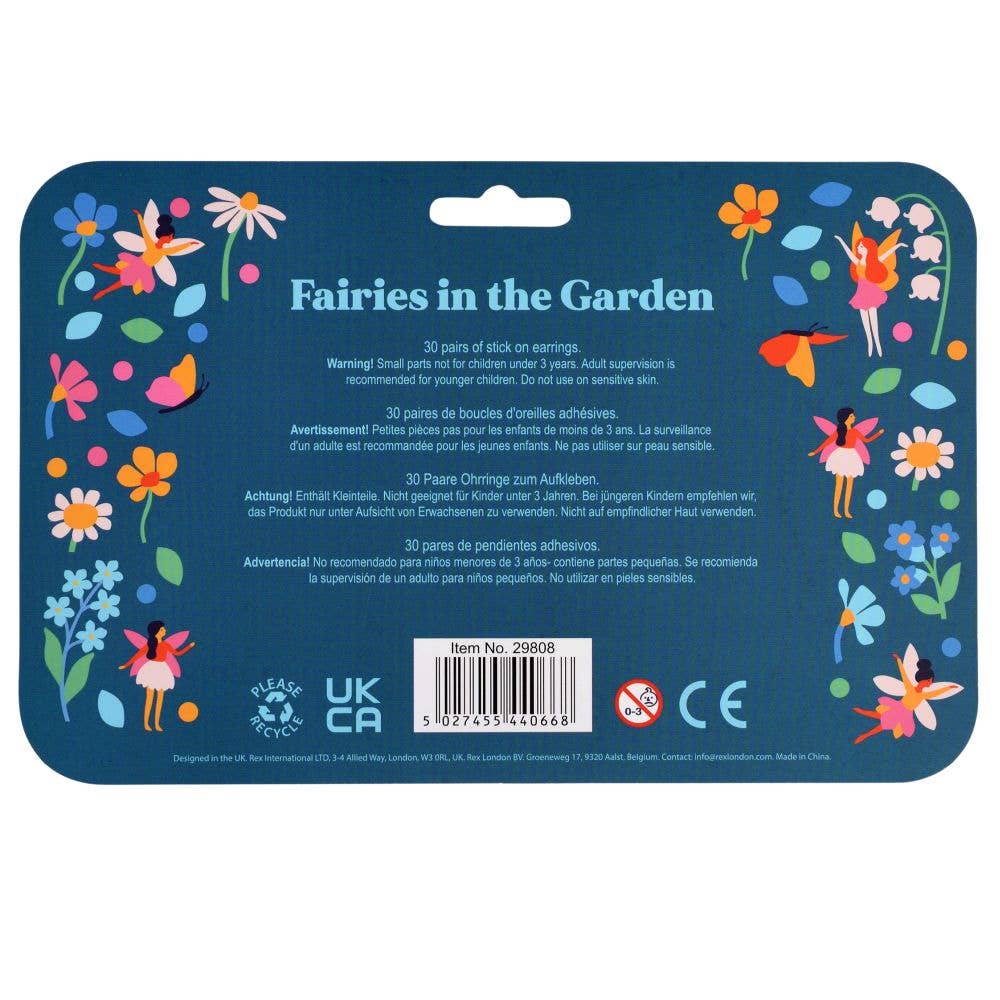 Bobangles - Rex London Stick on Earrings - Fairies