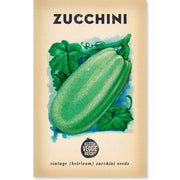 Little Veggie Patch Co - Zucchini 'Black Beauty' Heirloom Seeds