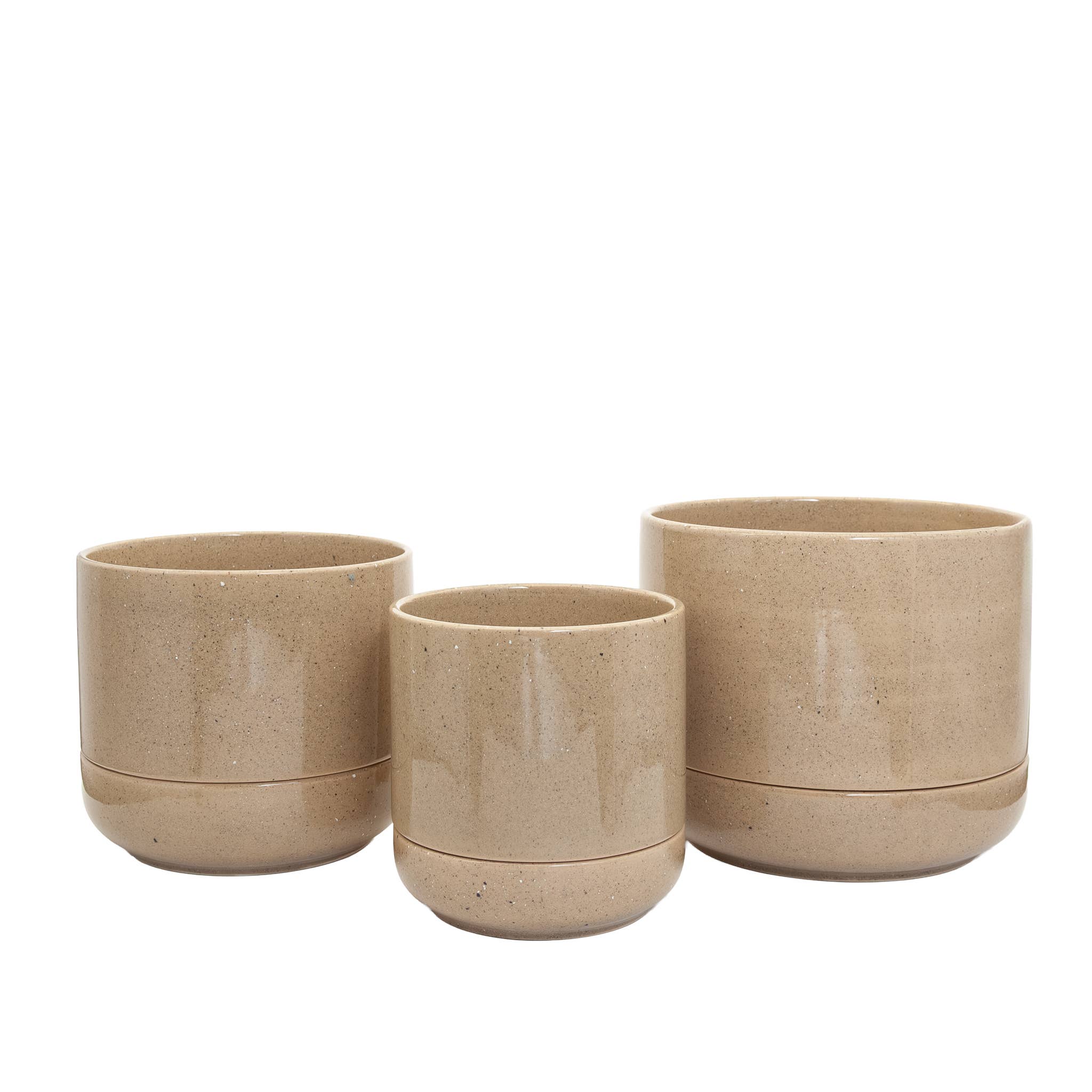 Large Troy Self Watering Planter Pebble
