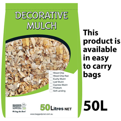MULCH HARDWOOD 20MM-30CM 50LTR