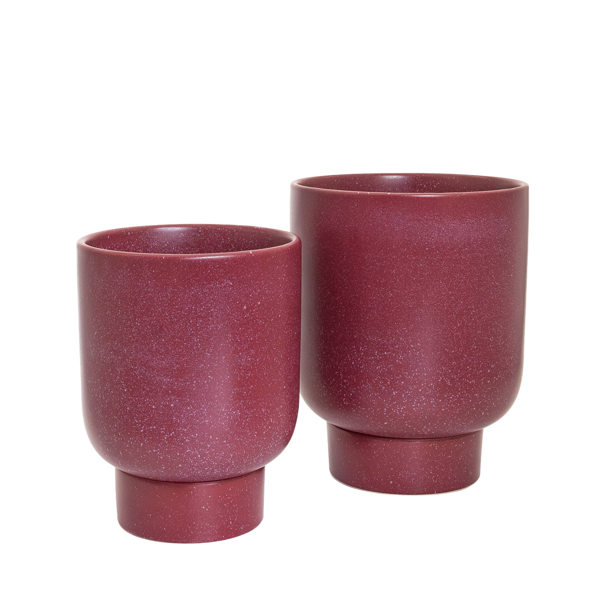 Large Comet Planter Ruby