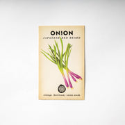 Little Veggie Patch Co - Onion "Japanese Red Beard" Heirloom Seeds