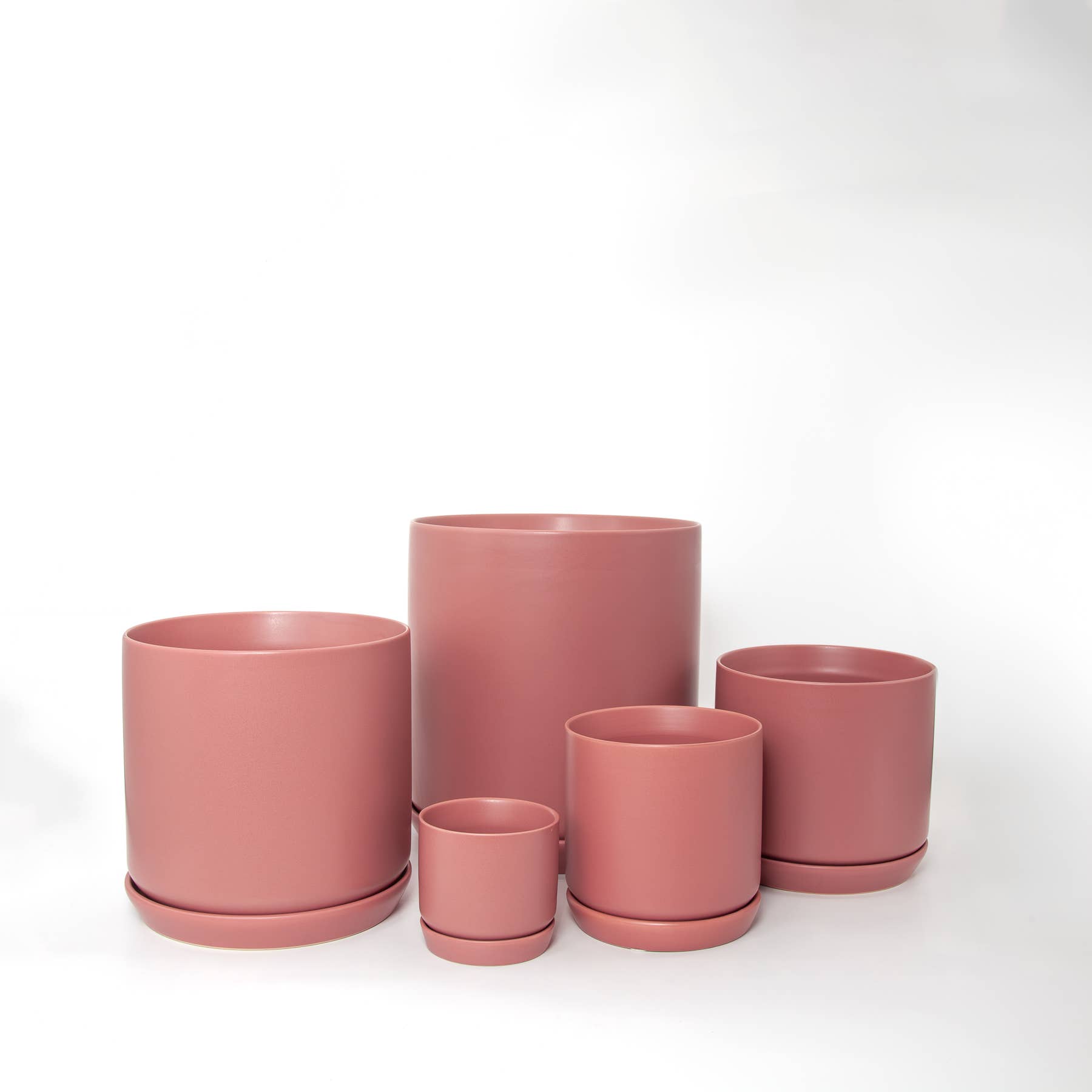 Small Oslo Planter Dusty Rose