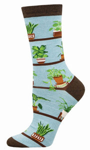 Bobangles - Socksmith Ladies Socks Bamboo - Houseplants