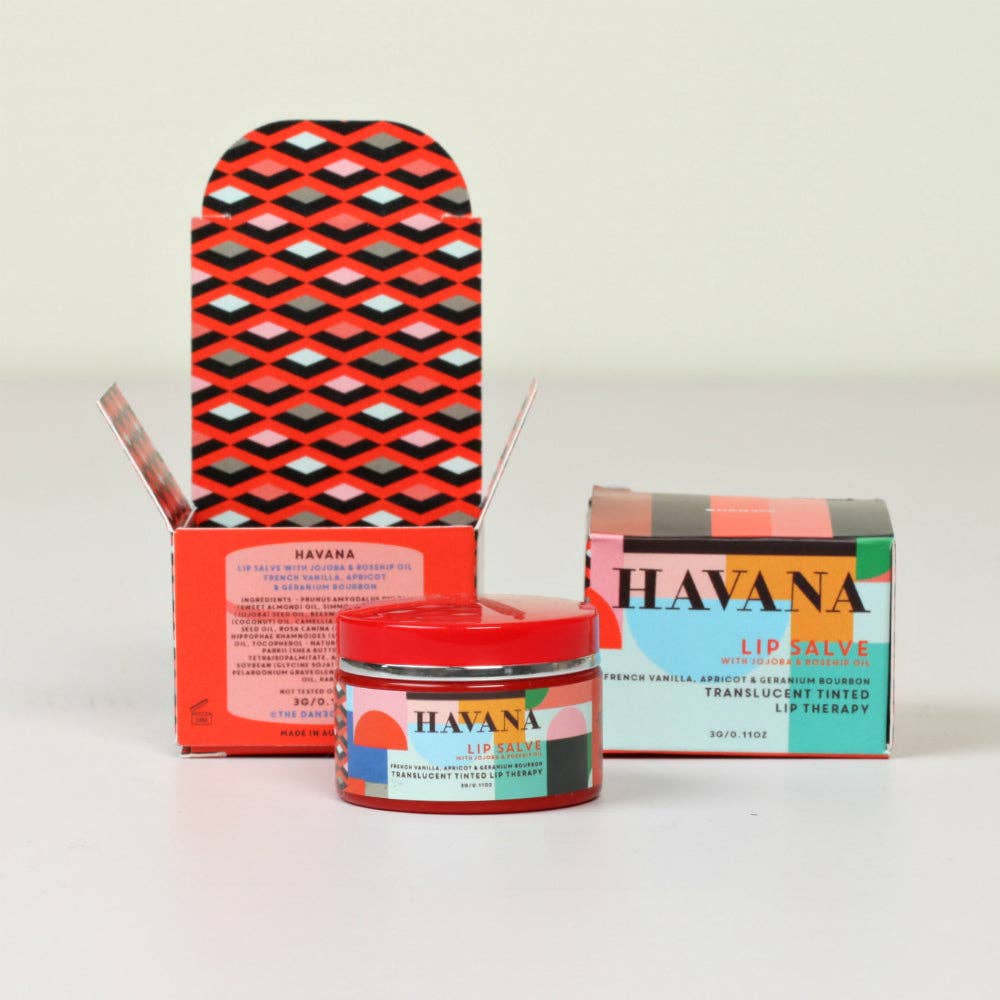 DAN300 - LIP SALVE (LIP BALM) - HAVANA