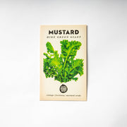 Little Veggie Patch Co - Mustard "Lime Streaks" Heirloom Seeds