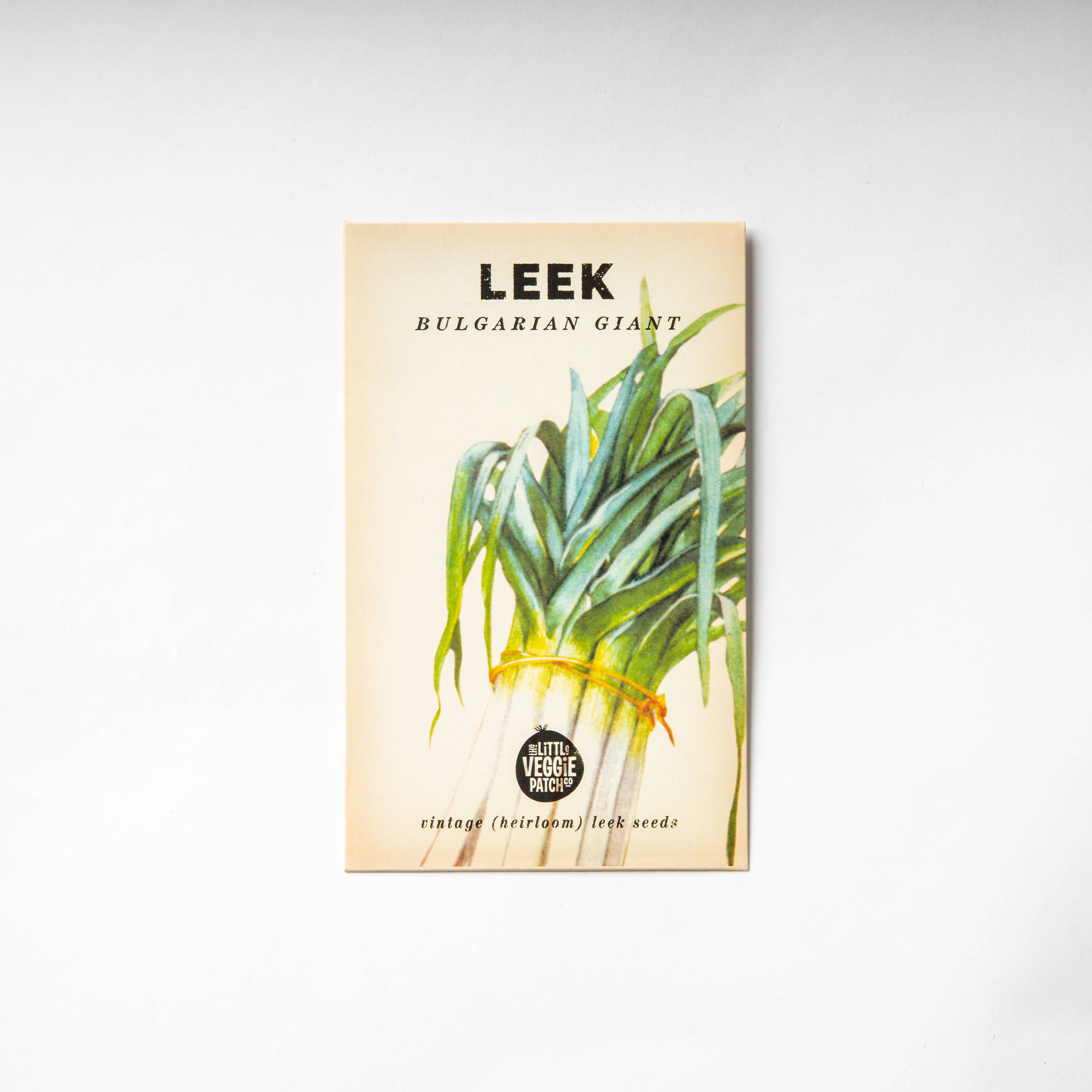 Little Veggie Patch Co - Leek 'Giant Bulgarian" Heirloom Seeds