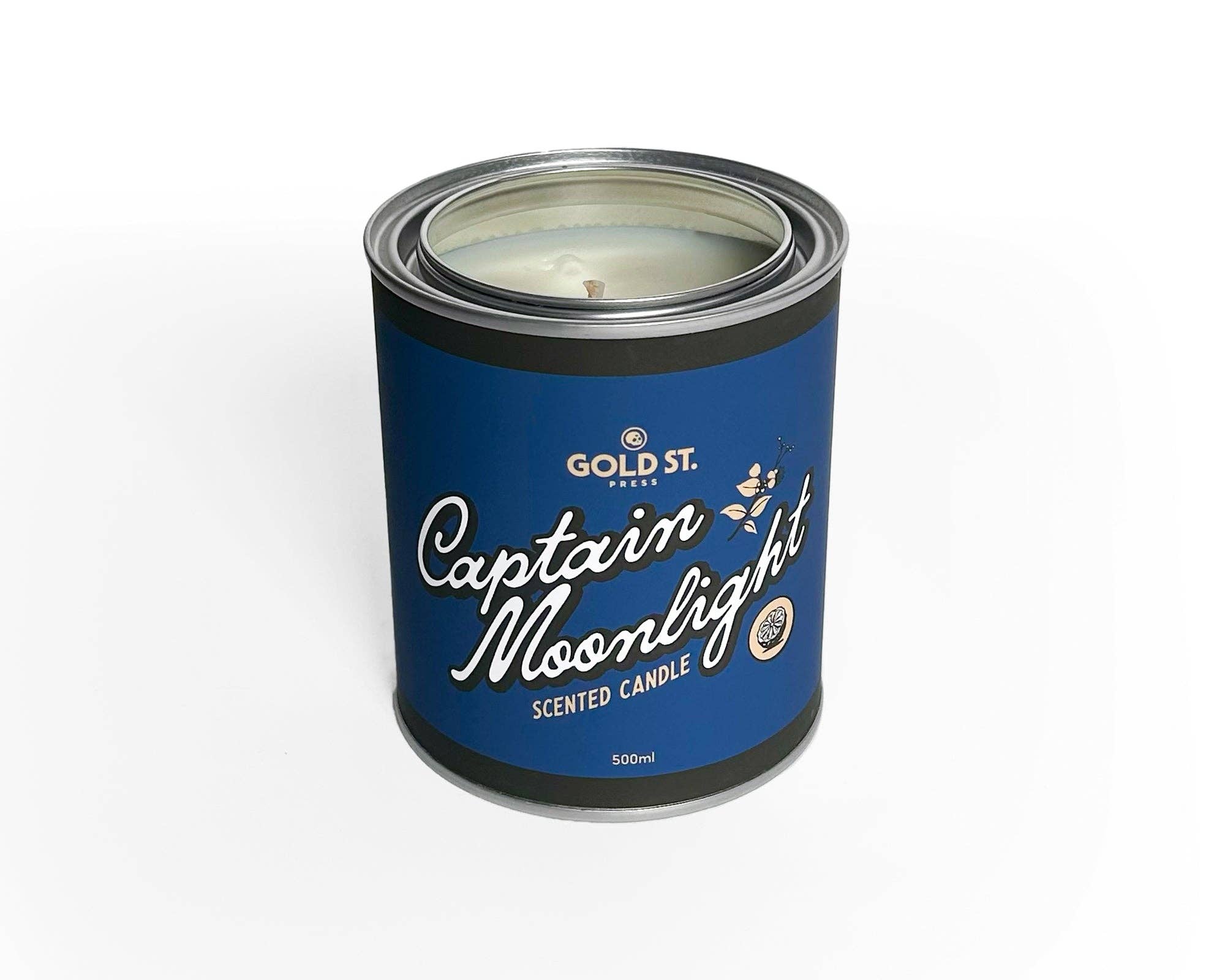 Gold St. Press - Captain Moonight Candle: 250ml