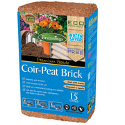 Coir Peat Bricks 15L bag front