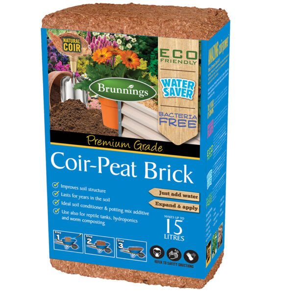 COIR PEAT BRICKS 15L