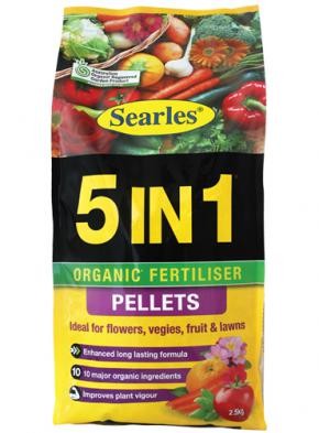 Searles 5in1 Plus Pellets back label