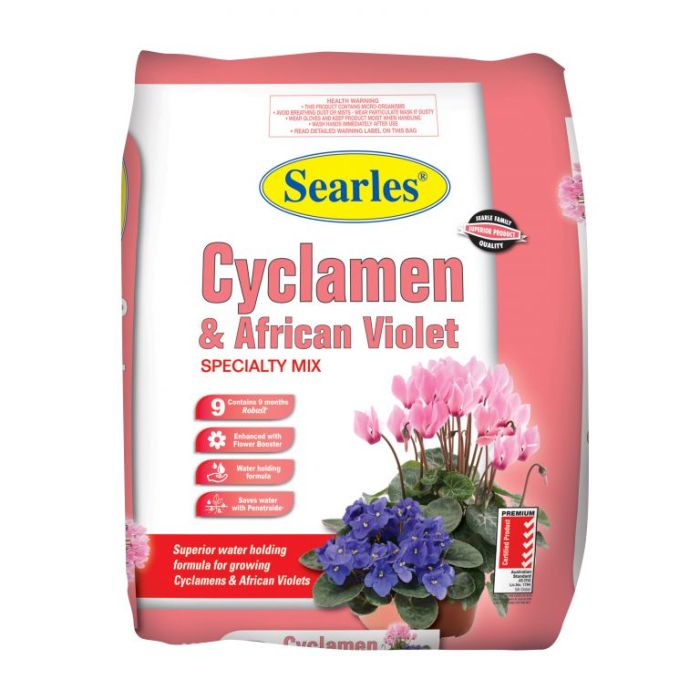 SEARLES CYCLAMEN & AFRICAN VIOLET MIX 10L
