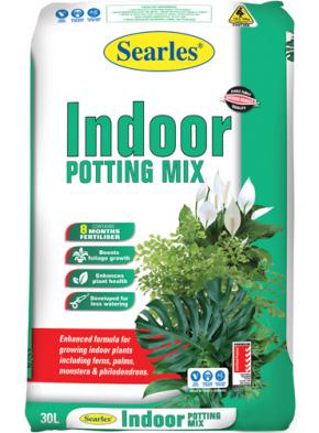 Searles Indoor Potting Mix 30L front packaging
