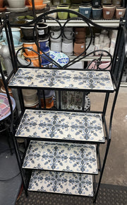 Mosaic Becker Stand 56x25x135cm front view