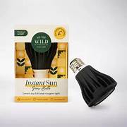 We The Wild Sun Glow Grow Light Bulb front packaging and label