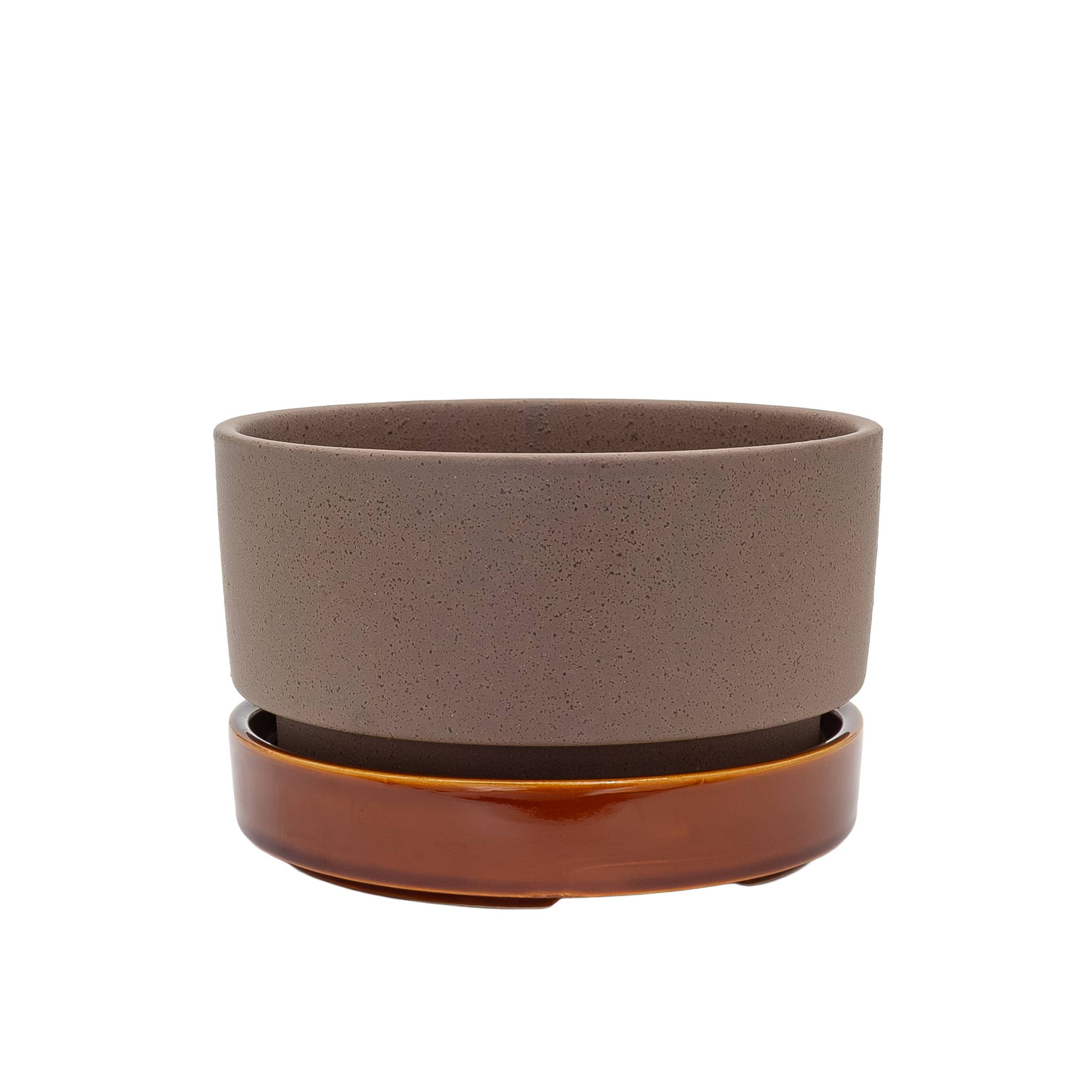Potted - Pollock Planter Oxide Wide Large