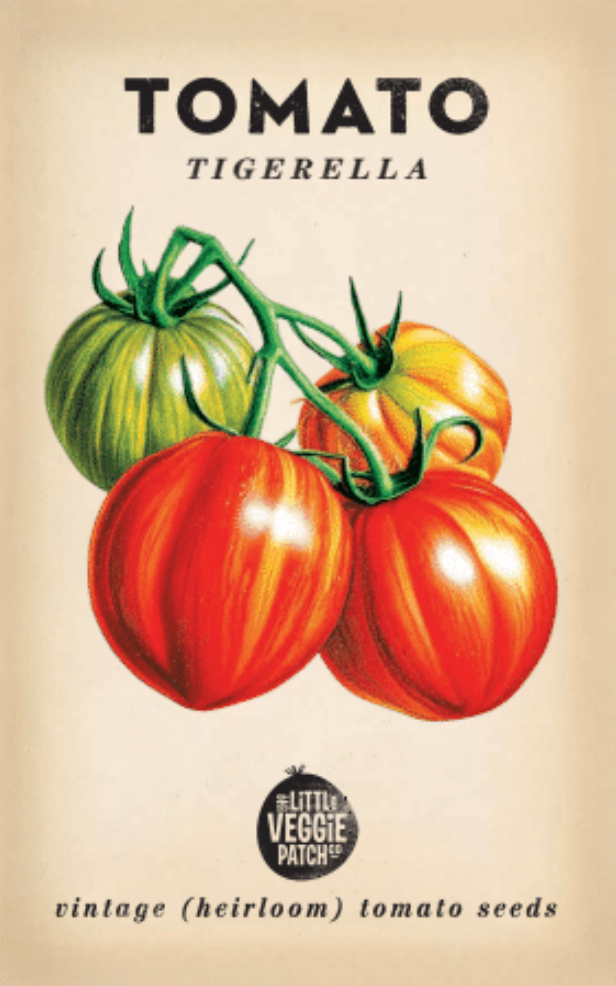Little Veggie Patch Co - Tomato 'Tigerella' Heirloom Seeds