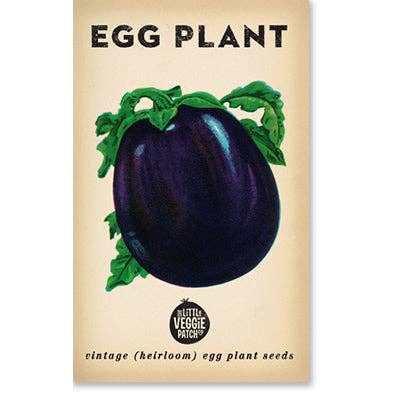 Little Veggie Patch Co - Eggplant 'Florida Market' Heirloom Seeds