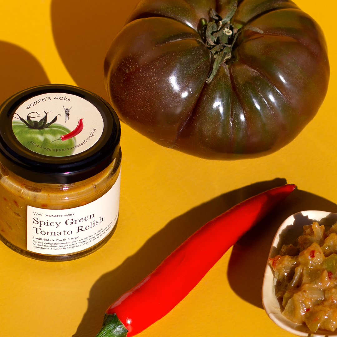 Spicy Green Tomato Relish PETITE
