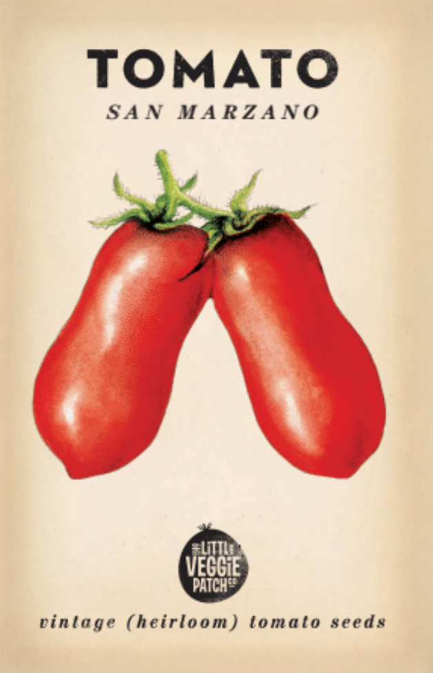 Little Veggie Patch Co - Tomato 'San Marzano' Heirloom Seeds