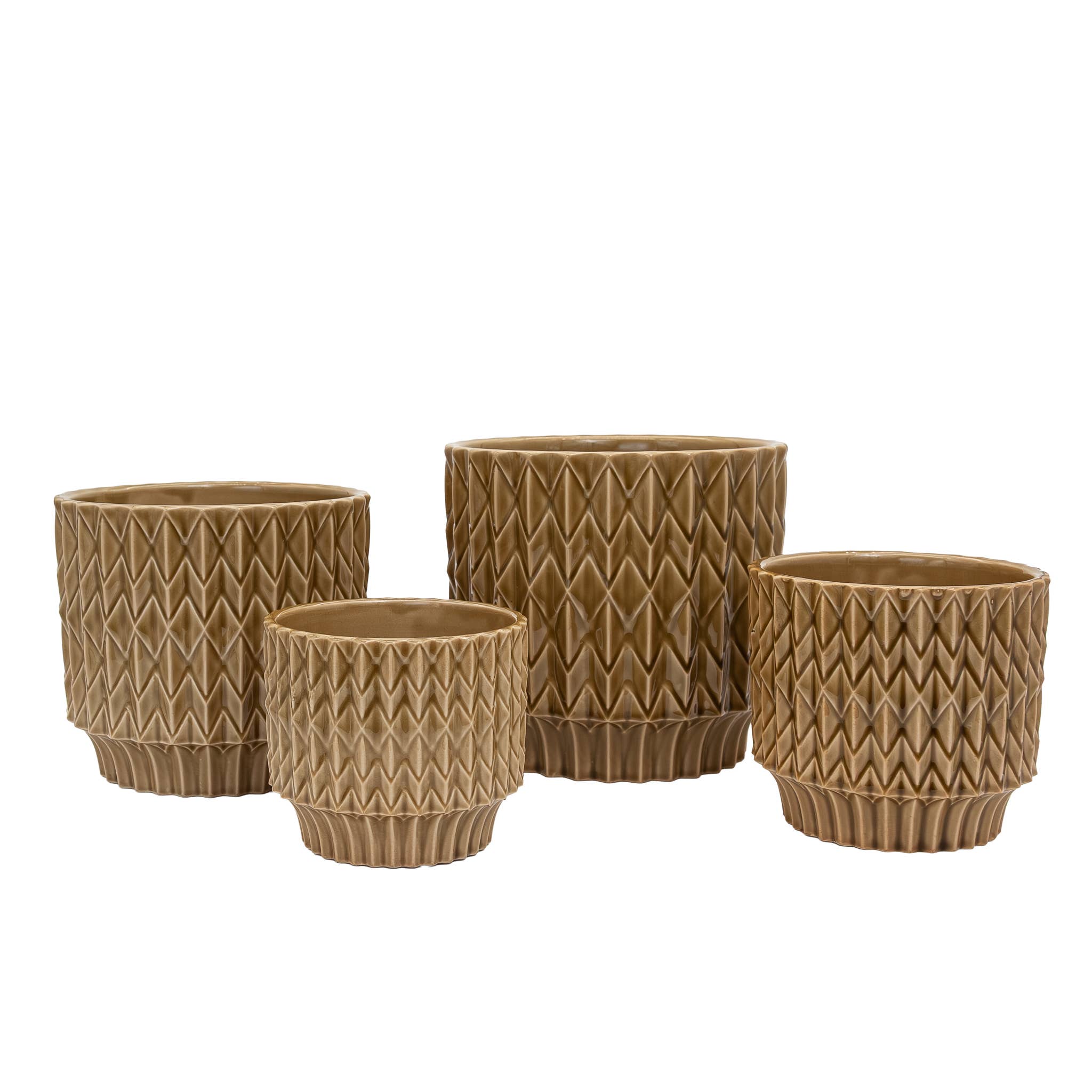 Trippy Planter Large Olive