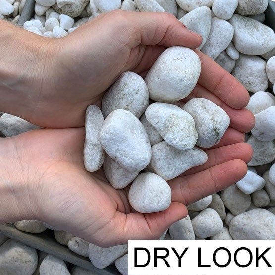 Pebble Snow White Medium 20-30mm front packaging