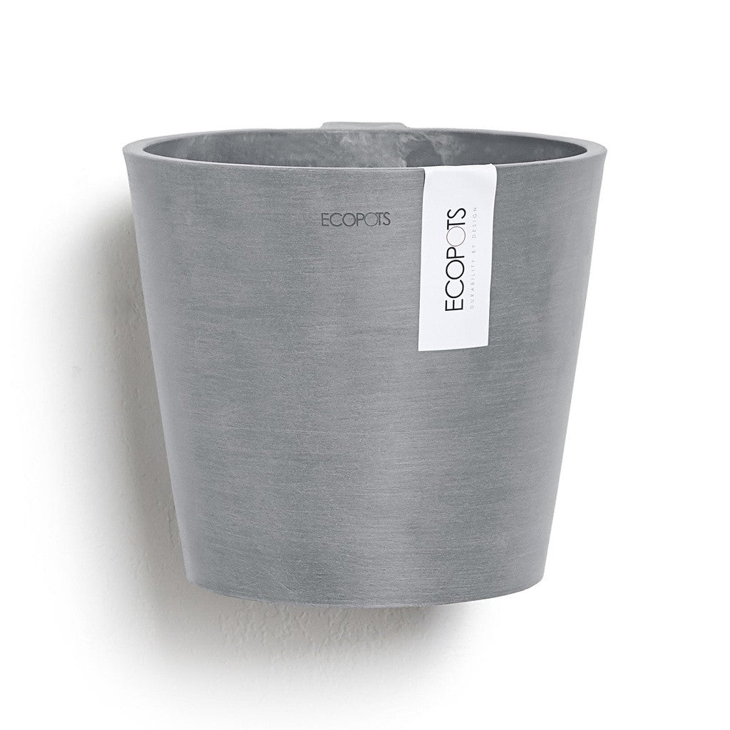 Ecopots Amsterdam Wall Pot 17cm additional angle or colour detail