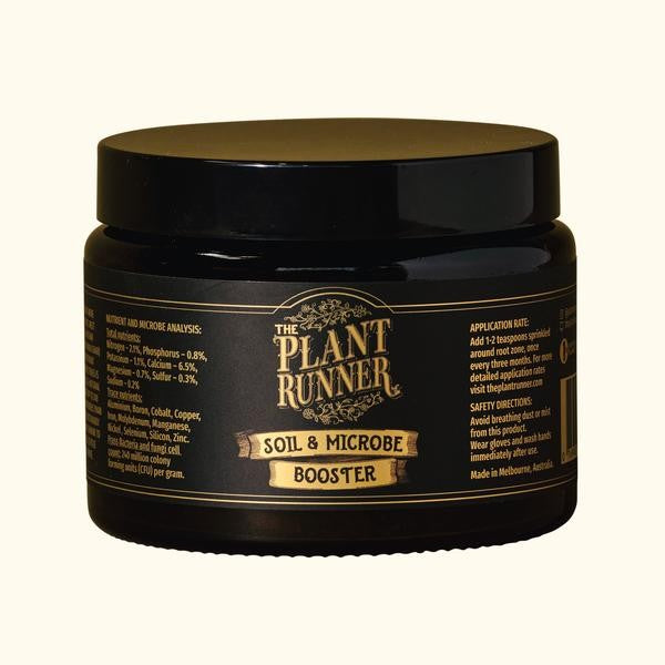 Plant Runner Soil & Microbe Booster 500g front packaging