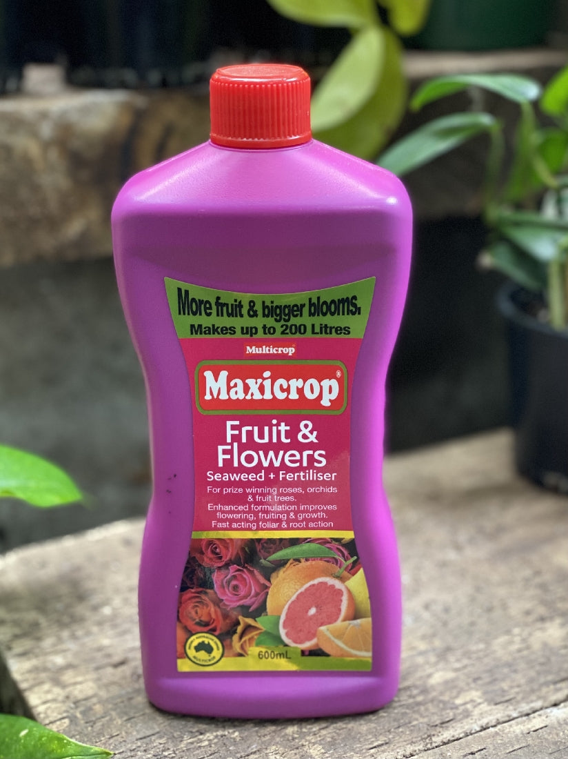 Maxicrop Fruit & Flower 600ml front packaging