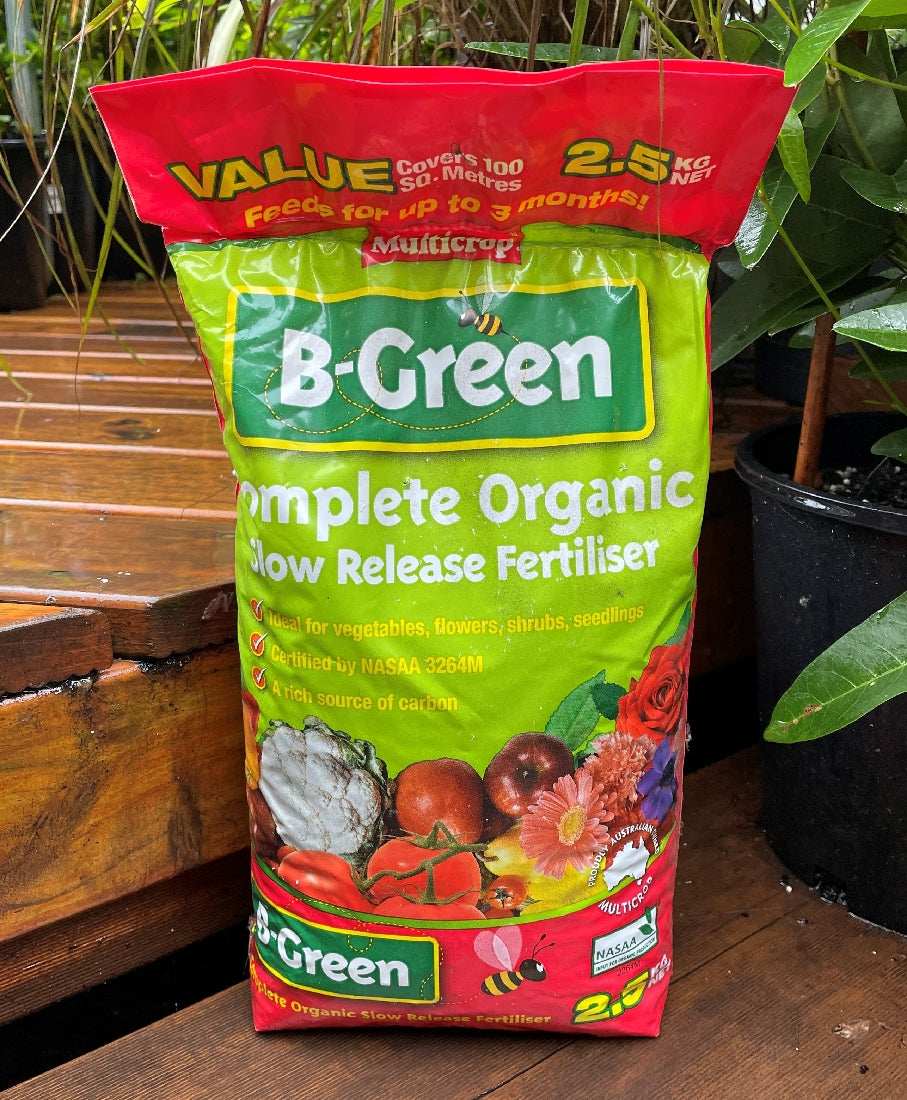 B-GREEN 100% ORGANIC SLOW RELEASE 2.5KG