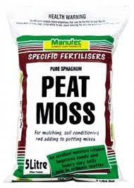Manutec Peat Moss 5L bag front