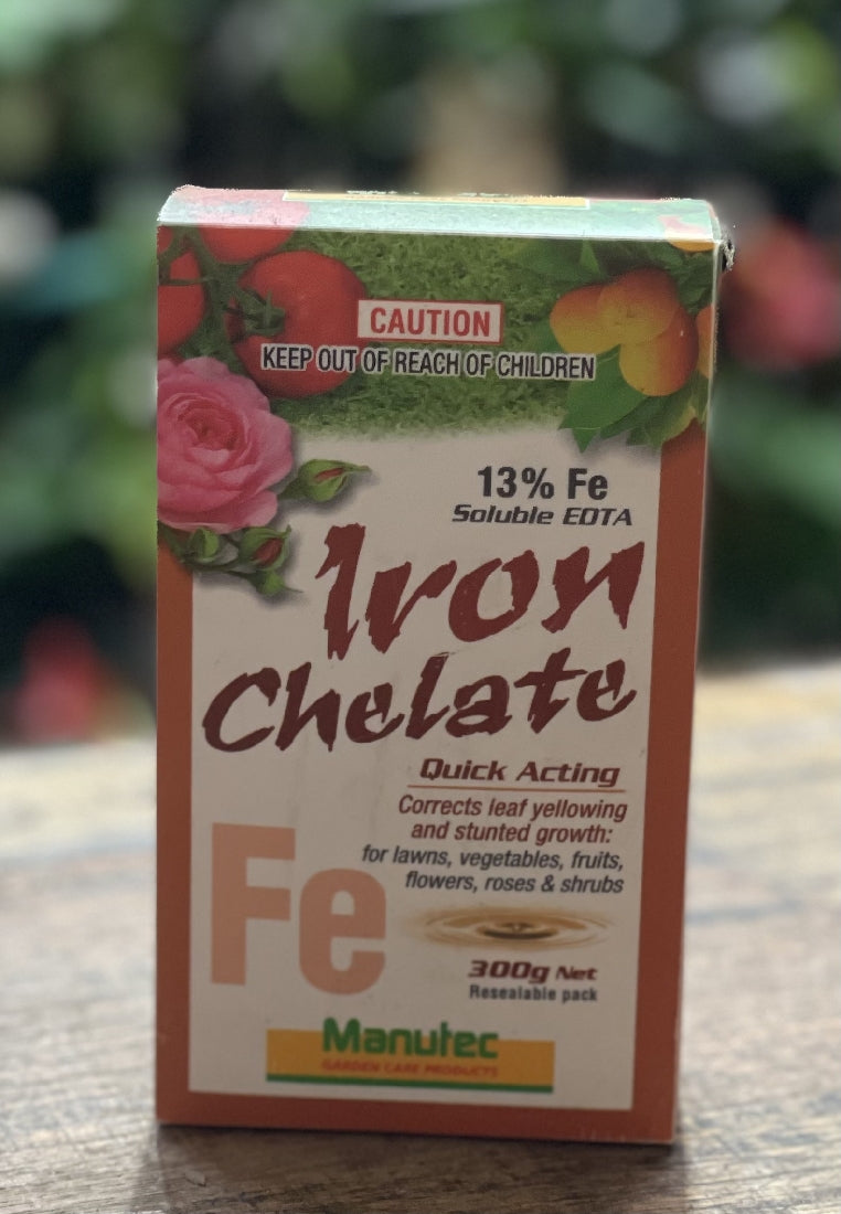 Manutec Iron Chelate 300g front packaging