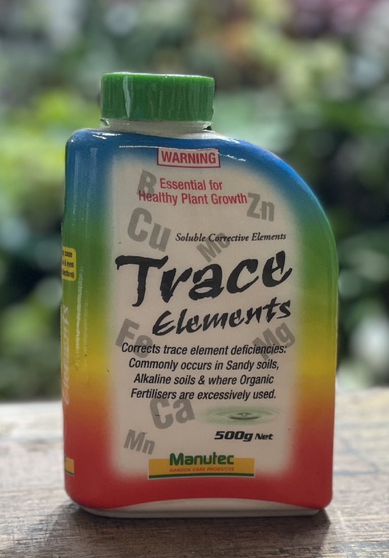 Manutec Trace Elements 500g front packaging