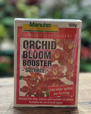 Manutec Orchid Bloom Booster 500g front packaging