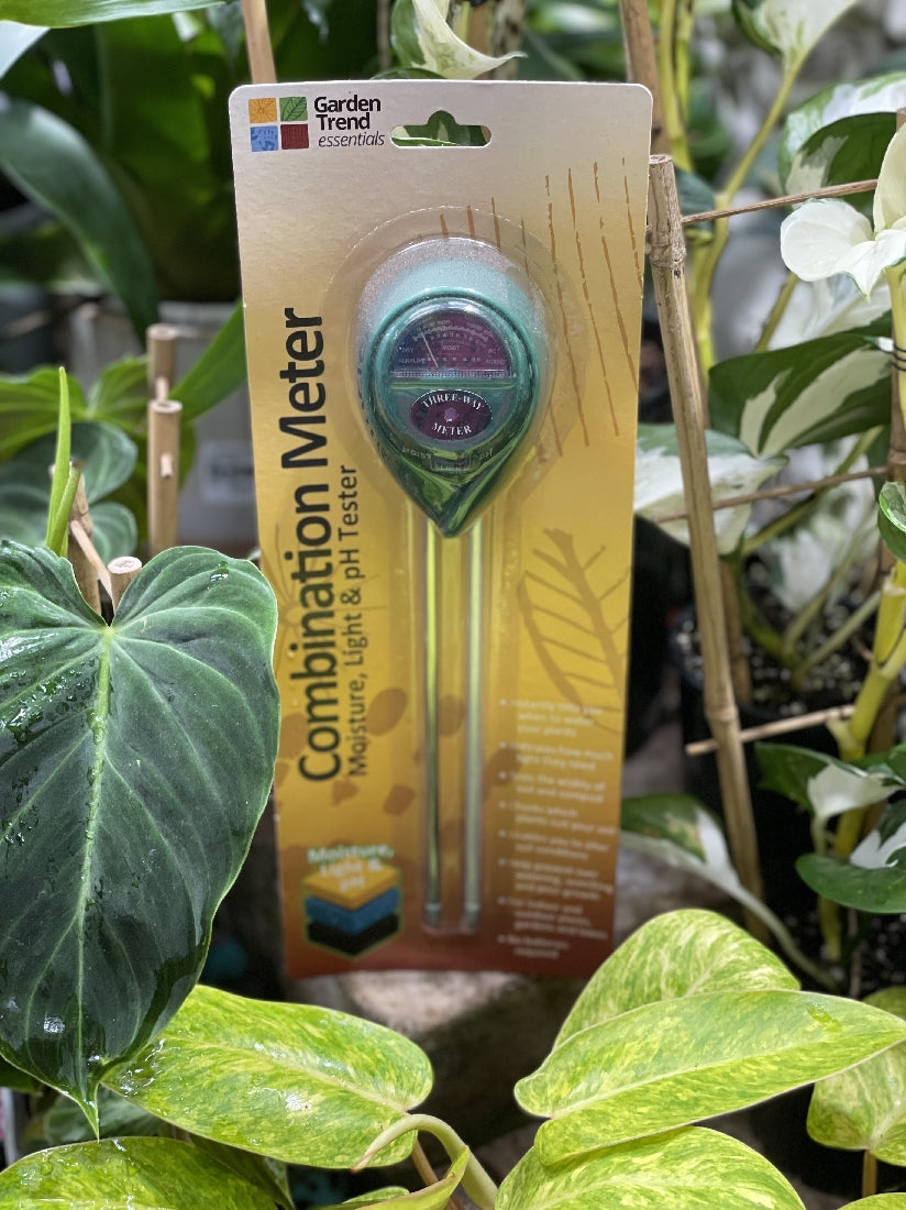 Light, Moisture & pH Meter front packaging