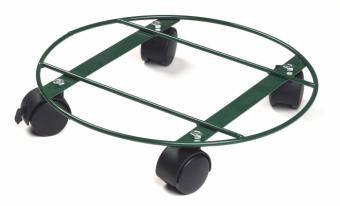 Heavy Duty Plant Caddy 30cm with wheels on white background
