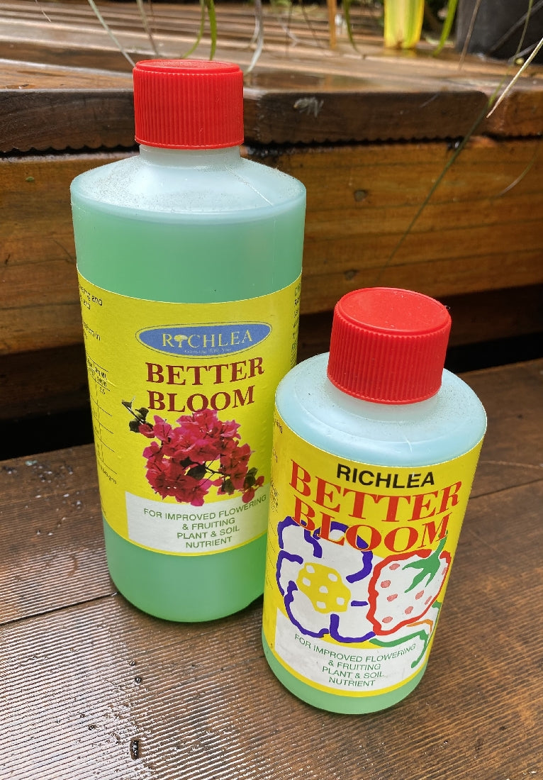 Better Bloom Fertiliser front packaging