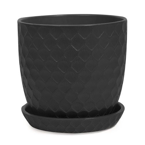 Shell Pot with Saucer additional angle or colour detail