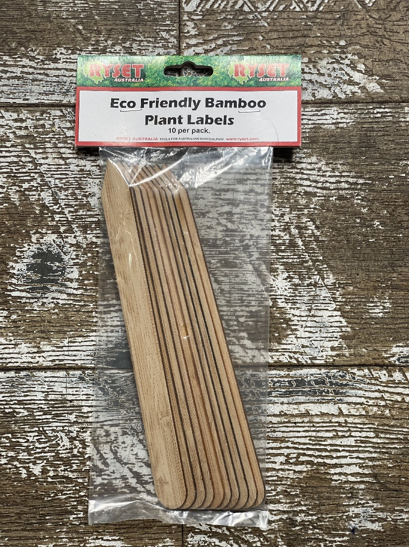 Ryset Bamboo Plant Labels 10Pk available at Newtown Garden Market