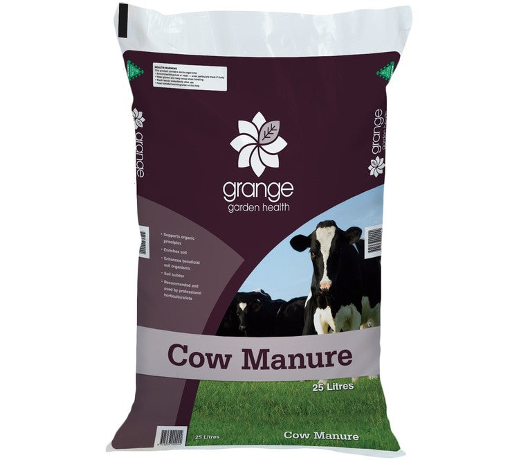 Grange Cow Manure 25L front packaging
