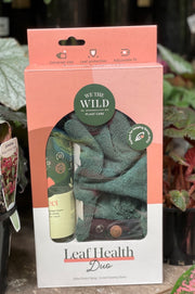 We The Wild Leaf Health Duo front packaging and label