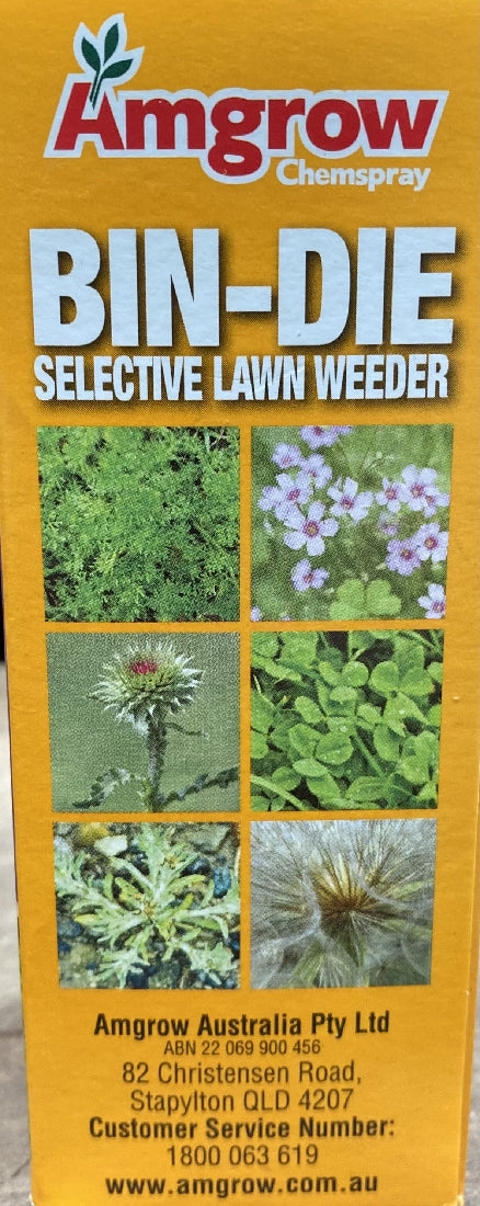 bindi herbicide Bin-die Bindii & Broadleaf Weed Killer