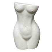 Body Vase -- Curvy decorative planter front view