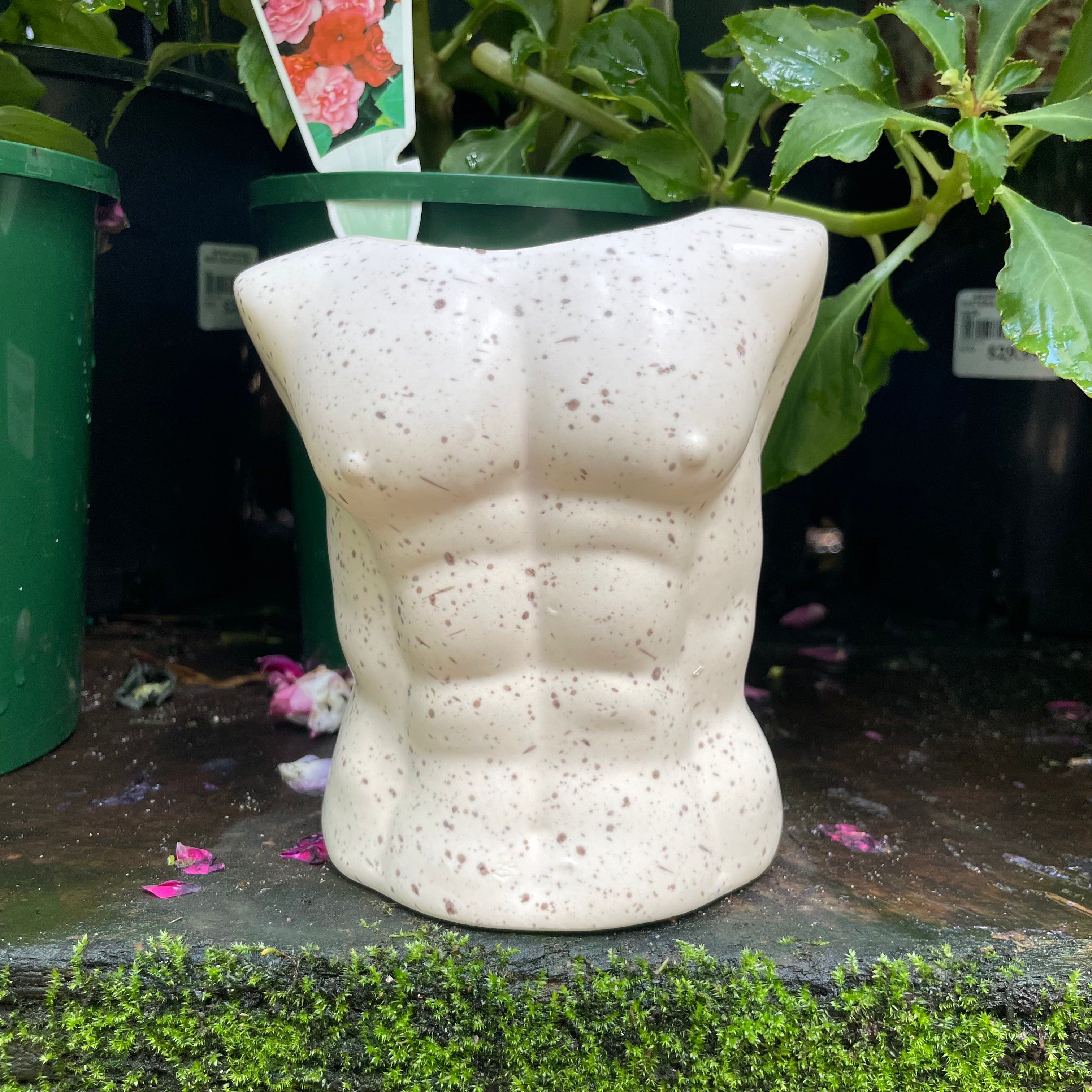 VASE MALE BODY SHAPE 12CM