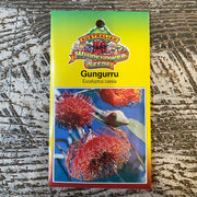 Australian Wildflower Gungurru seed packet on white background