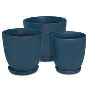 Tulip Pot with Saucer 38cm on white background