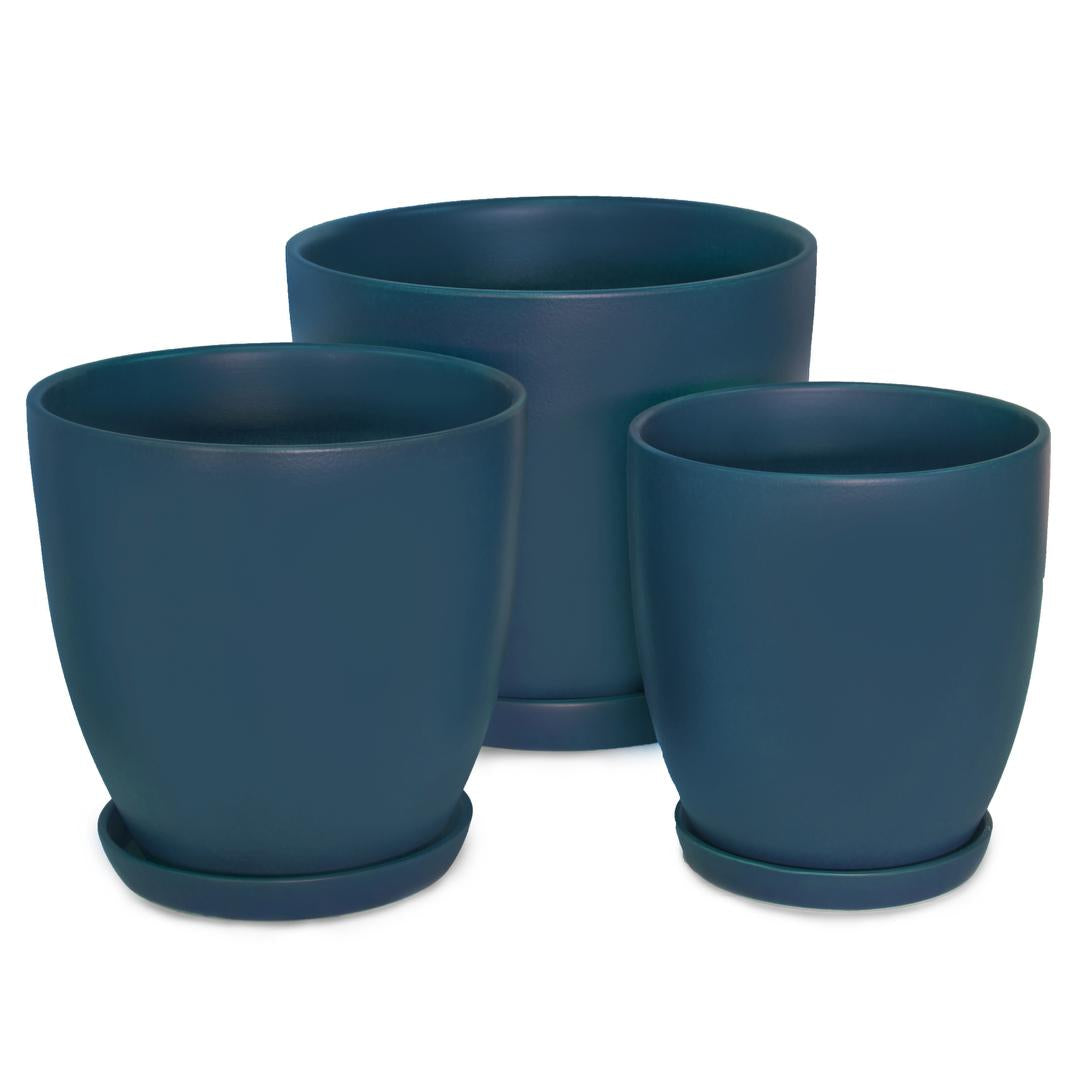 Tulip Pot with Saucer 26cm additional angle or colour detail