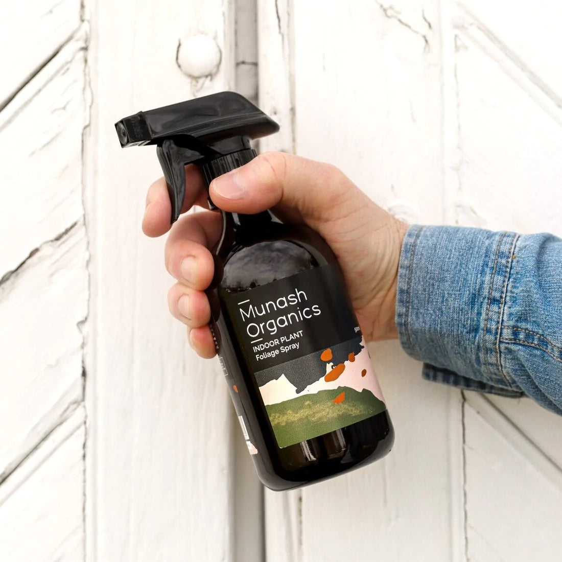 Munash Indoor Plant Spray back label
