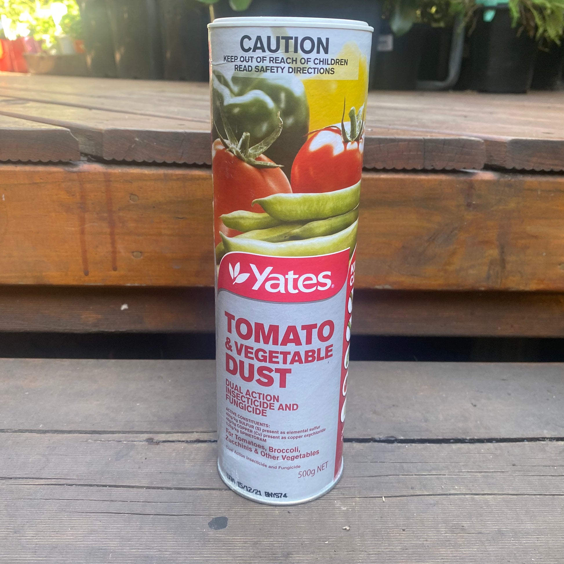 Yates Tomato & Vege Dust 500g front packaging